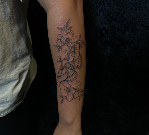 Explore spongebob tattoo ideas, creative tattoo ideas in Las Vegas, available at Good Vibrations Tattoo & Piercing Boutique