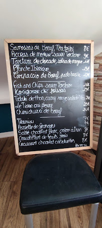 L'hémisphère restaurant à Bénodet menu