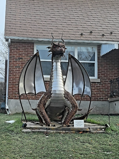 Memorial Dragon Statue