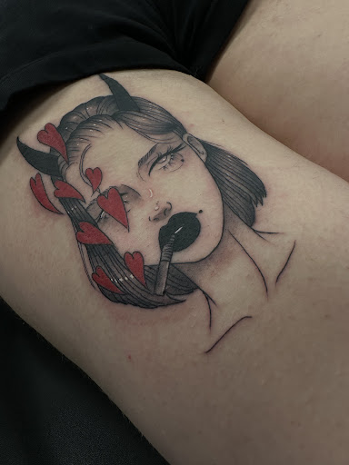 Explore scripture tattoo ideas for women, creative tattoo ideas in Texas City, available at Visionary Tattoo Co