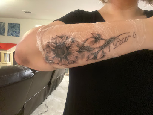 Explore ghost tattoo ideas, creative tattoo ideas in San Antonio, available at Platinum Tattoos & Piercings