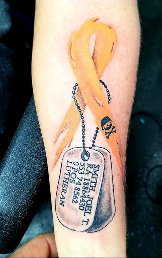 Explore mens patchwork tattoo ideas, creative tattoo ideas in Nevada, available at Generation X Tattoos and Piercings