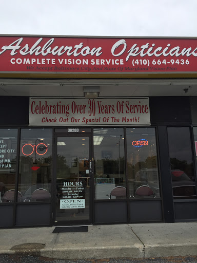 Ashburton Opticians Inc., 3020 Liberty Heights Ave, Baltimore, MD 21215, USA, 