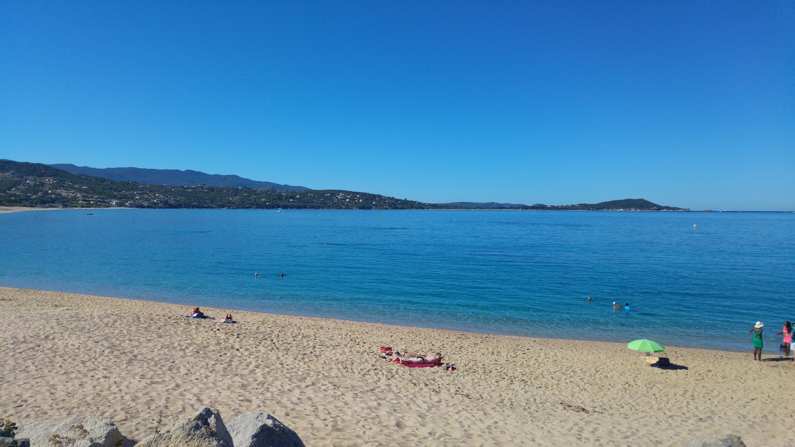 Photo of Agosta beach III with turquoise pure water surface