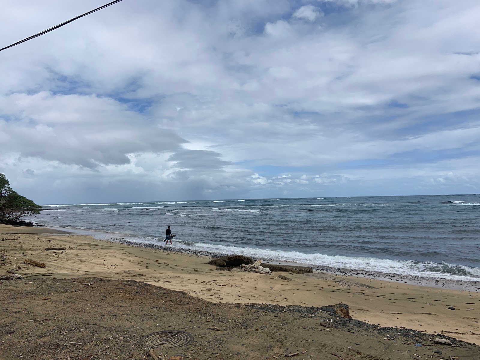 Foto von Hauula Beach mit lange, gerade küste