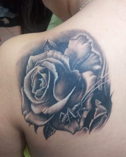 Explore cartoon tattoo ideas for men, creative tattoo ideas in Pahoa, available at Electric Jungle Tattoo