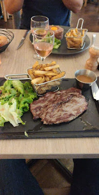 Steak du Restaurant français Les Nymphéas restaurant à Saint-Thibault-des-Vignes - n°3