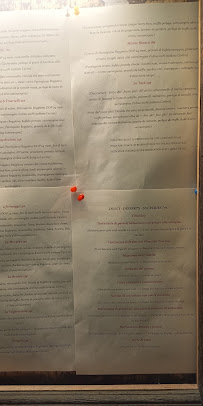 Lo Tatà à La Thuile menu