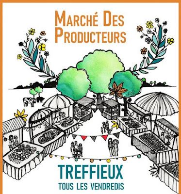 Marché de producteurs de la Vediais à Treffieux