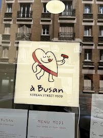 À Busan à Paris menu