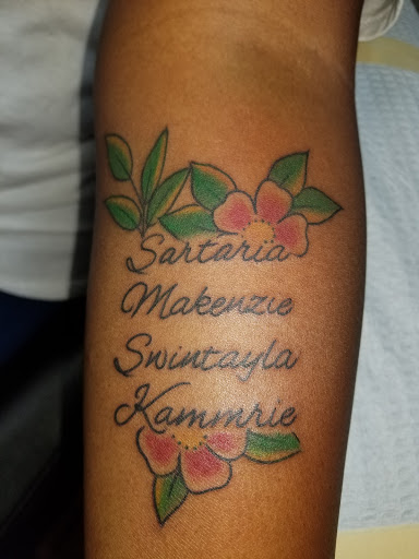 Explore concrete tattoo ideas, creative tattoo ideas in Broken Arrow, available at Just Another Hole