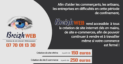 BreizhWeb - Création site internet à Bannalec