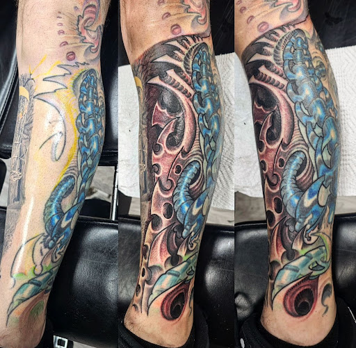 Explore sext tattoo ideas, creative tattoo ideas in Kenosha, available at Kenosha Tattoo Company
