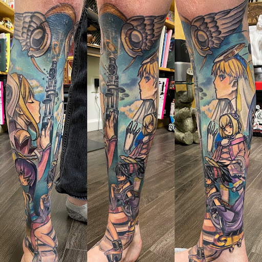 Explore sinner tattoo ideas, creative tattoo ideas in Gloucester City, available at 12 oz. Studios Tattoos and Piercing Brooklawn