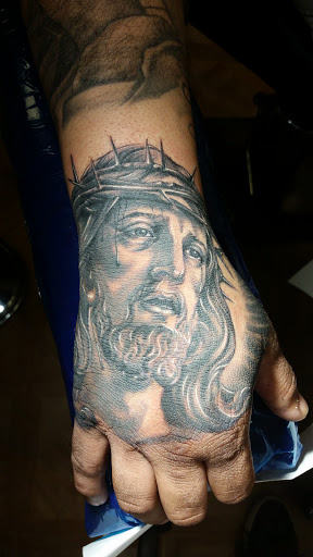 Explore switzerland tattoo ideas, creative tattoo ideas in Hawthorne, available at Sinless Tattoo