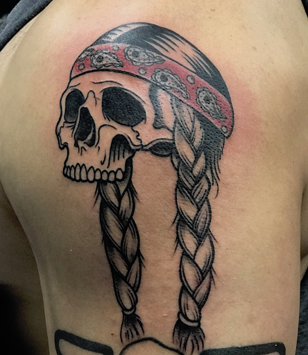 Explore tattoo ideas back arm, creative tattoo ideas in Waterford, available at Great Northern Tattoo