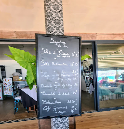 menu du restaurants Mahi-plage à Sainte-Maxime