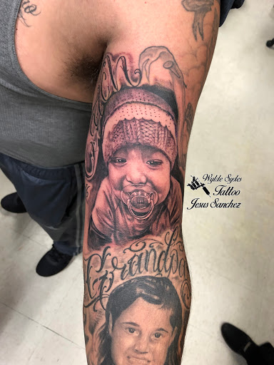 Explore tribal bear tattoo ideas, creative tattoo ideas in San Diego, available at Wylde Sydes Tattoo & Body Piercing