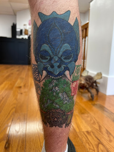 Explore 3 initial tattoo ideas, creative tattoo ideas in Hays, available at Blue Light Body Arts