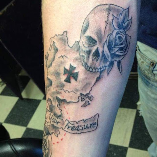 Explore sick tattoo ideas for men, creative tattoo ideas in Savannah, available at Tattoo Addictions