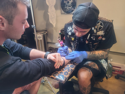 Explore initial finger tattoo ideas, creative tattoo ideas in Bethlehem, available at Electric Cheetah Tattoos And Permanent Cosmetics, llc.