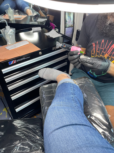 Explore guy back tattoo ideas, creative tattoo ideas in Saint Cloud, available at Confessions of the Hand Tattoo and Fine Art Gallery