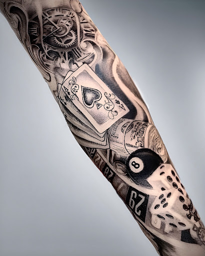 Find dragon tattoo idea for your next unique tattoo in Huntington at Timeless Tattoo Gallery