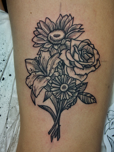 Explore i am the storm tattoo ideas, creative tattoo ideas in Houghton, available at Bramble & Stag Tattoo Parlour