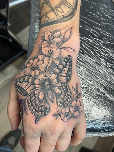 Explore flash halloween tattoo ideas, creative tattoo ideas in Elmira, available at Silva Ink Gallery