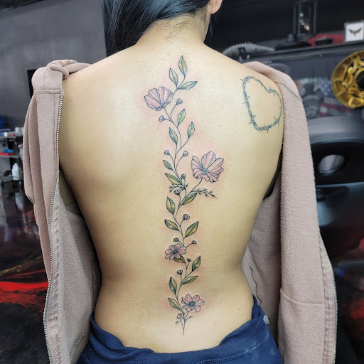 Explore leg sleeve tattoo ideas male, creative tattoo ideas in El Paso, available at Crimson Veil Tattoo East