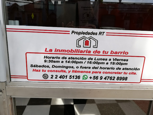 Opiniones de Propiedades RT en San Joaquín - Agencia inmobiliaria