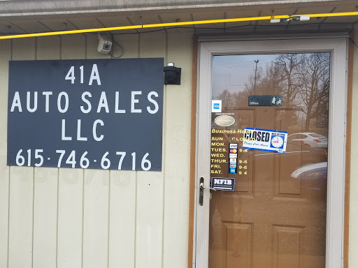 41-A Auto Sales, 5443 Highway 41A, Joelton, TN 37080, USA, 