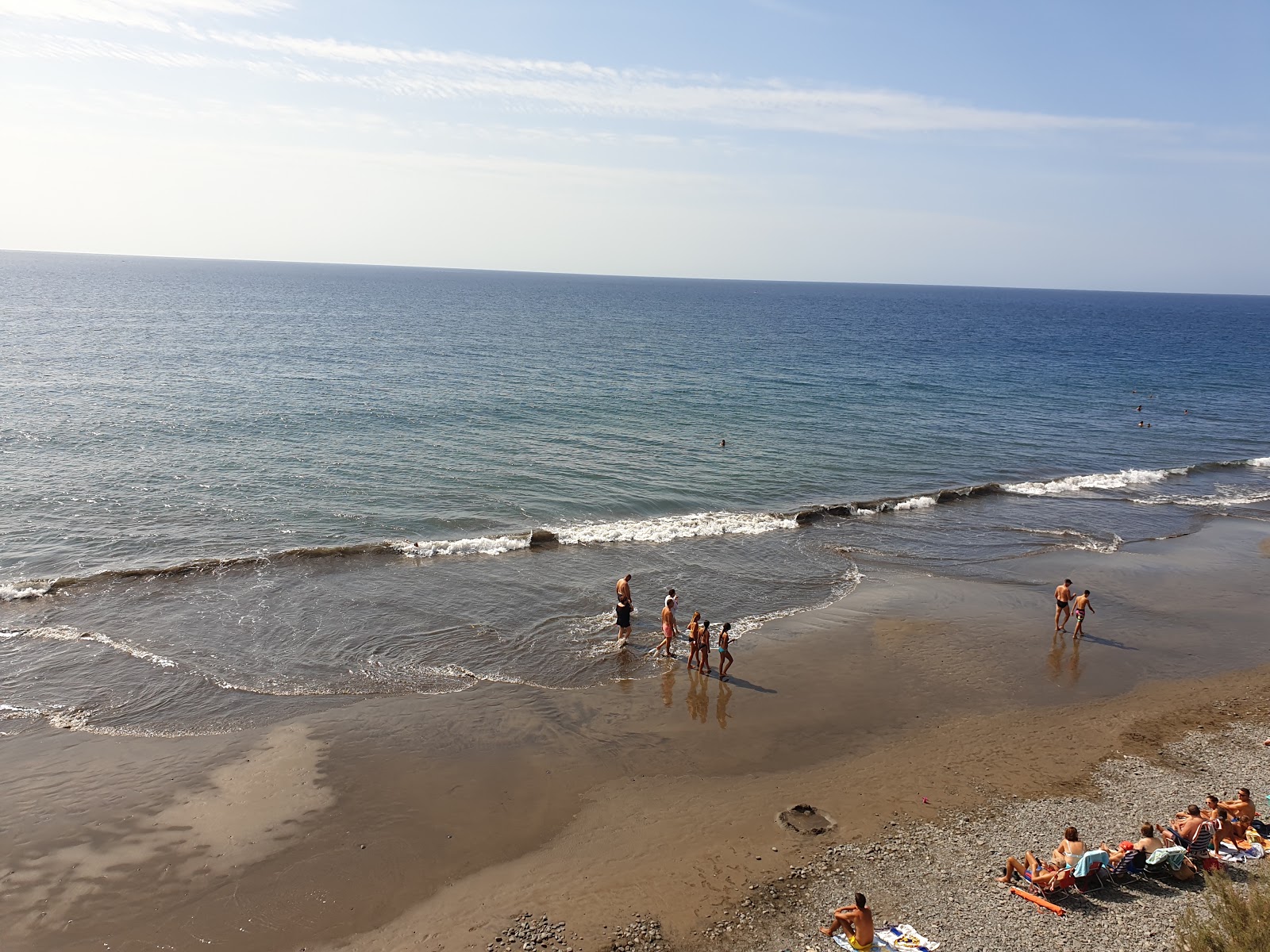Fotografie cu Playa del Aguila și așezarea