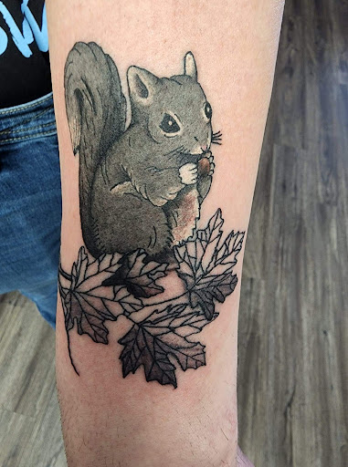 Explore letter r tattoo ideas, creative tattoo ideas in Alfred, available at Tattooed Spirit