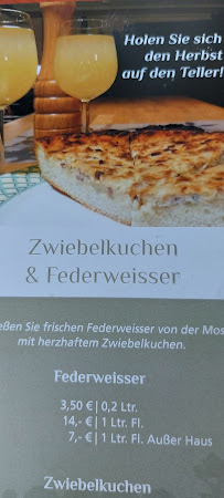 Weinstube Kesselstatt à Trier menu