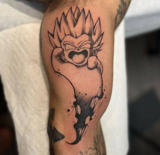 Explore maryland flag tattoo ideas, creative tattoo ideas in Woodhaven, available at 94 Ink Tattoos