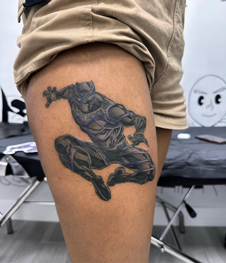 Explore hand tattoo cover up ideas, creative tattoo ideas in Orlando, available at DPhantom Tattoos