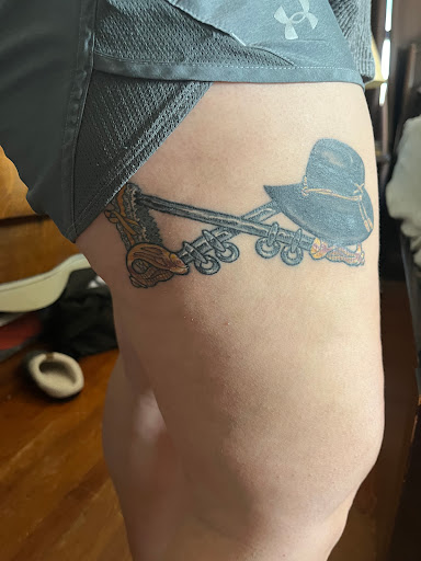 Explore tattoo ideas lion, creative tattoo ideas in Muncie, available at Fox & Sparrow Tattoo