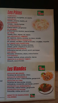 Carte du Pizza Roméo à Nozay