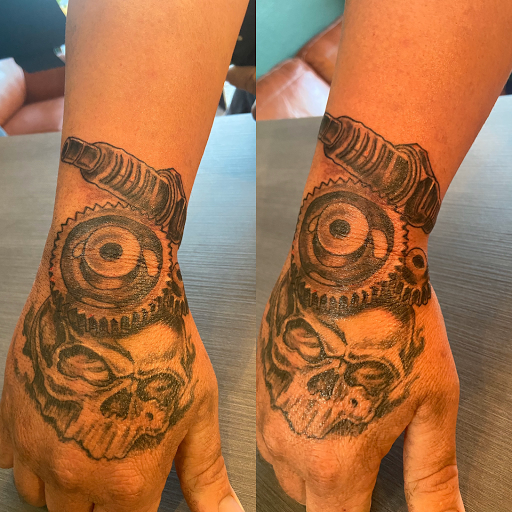 Explore okinawa tattoo ideas, creative tattoo ideas in Largo, available at Inside Ink Tattoo Studio