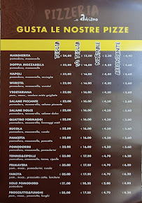 Menu / carte de Pizzeria da Adriano à Cesano Maderno