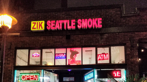 ZIK SEATTLE SMOKE SHOP, 419 Cedar St, Seattle, WA 98121, USA, 