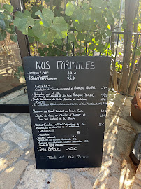 Carte du Le Rouge Gorge - Restaurant & Chambres d'hôtes à Pontevès