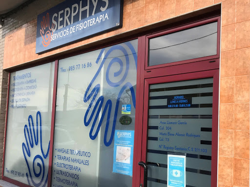 SERPHYS,  Servicios de Fisioterapia en Lugo de Llanera, Asturias
