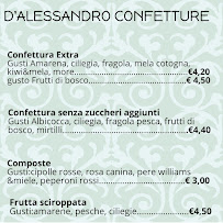 Menu / carte de Lo Sfizio s.n.c. à Marotta