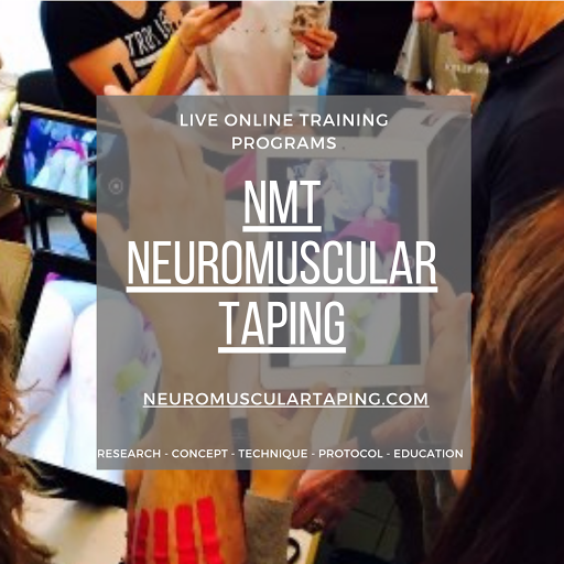 David Blow - Taping NeuroMuscolare (NMT INSTITUTE) - NeuroMuscular Taping and Linfotaping