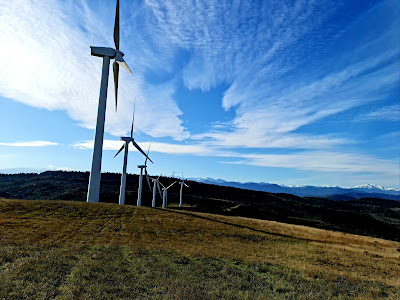 Parc éolien du Pic de Brau à Roquetaillade-et-Conilhac