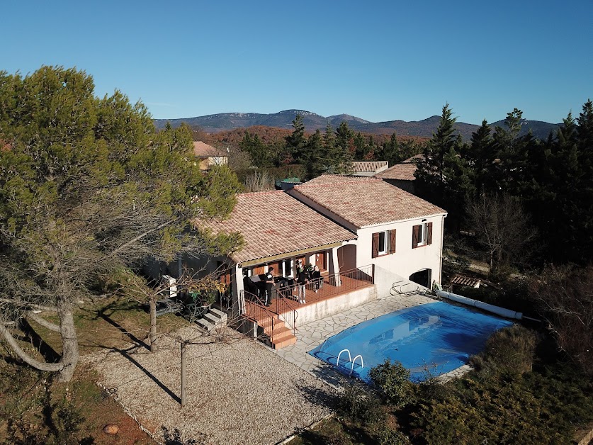 Au soleil levant à Le Bosc (Hérault 34)