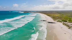 Zdjęcie Tortuga Bay Galapagos z proste i długie