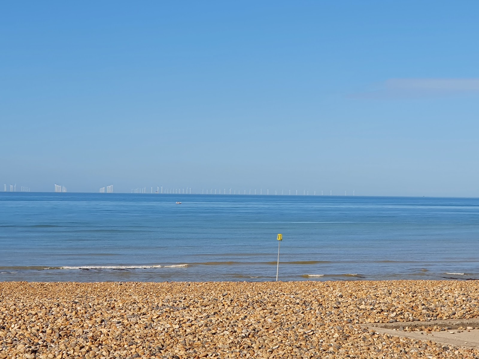 Foto von Strand von Rottingdean und die siedlung
